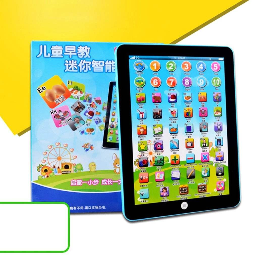 Kids Mini iPad Educational Learning Tablet Toy Music Letters Numbers 3+ Years - Al-Raheem Imports