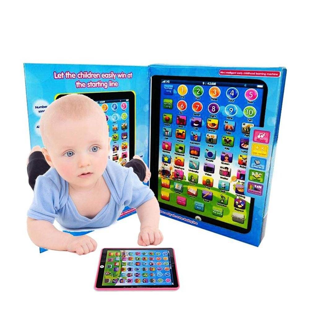 Kids Mini iPad Educational Learning Tablet Toy Music Letters Numbers 3+ Years - Al-Raheem Imports