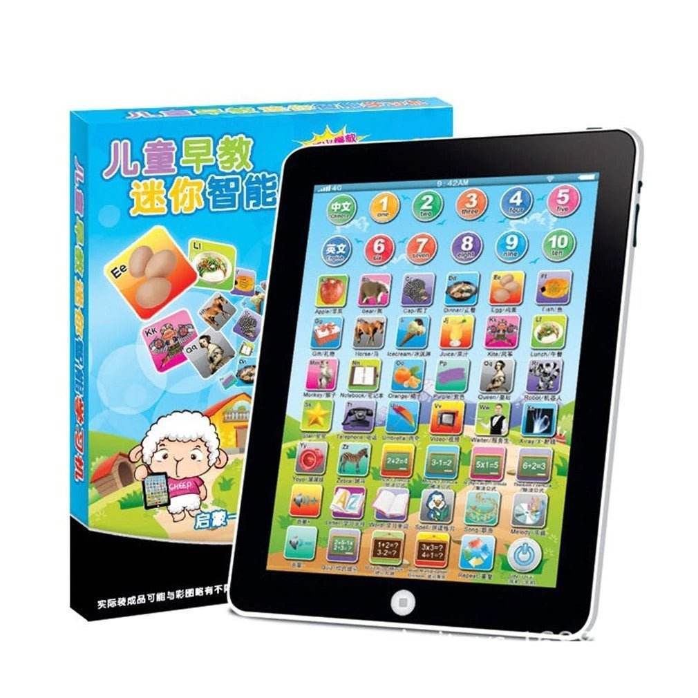 Kids Mini iPad Educational Learning Tablet Toy Music Letters Numbers 3+ Years - Al-Raheem Imports
