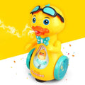 Kids Universal Spray Music and Light Electric Sunglasses Duckling Robot Toy - Al-Raheem Imports