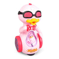 Kids Universal Spray Music and Light Electric Sunglasses Duckling Robot Toy - Al-Raheem Imports
