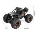 WIFI Control RC Car 1:18 2.4Ghz 2WD Alloy Radio Control FPV Off-Road Vehicle RTR Model Toy - Al-Raheem Imports