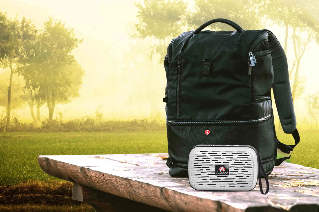 Audionic LIBRA Premium Wireless Bluetooth Rechargeable Speaker White