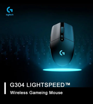 Logitech Lightspeed G304 Wireless Gaming Mouse Hero Sensor 12000DPI with Ultra-Long Battery Life and 1ms Report Rate
