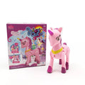 Lovely Dream Horse Pony Walking Music Lights Wiggle Wings Toy Kids 3+ - Al-Raheem Imports