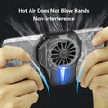 MEMO DL01 No Noise Mobile Phone Radiator Cooling Fan for Gaming with Fast Heat Dissipation - Al-Raheem Imports