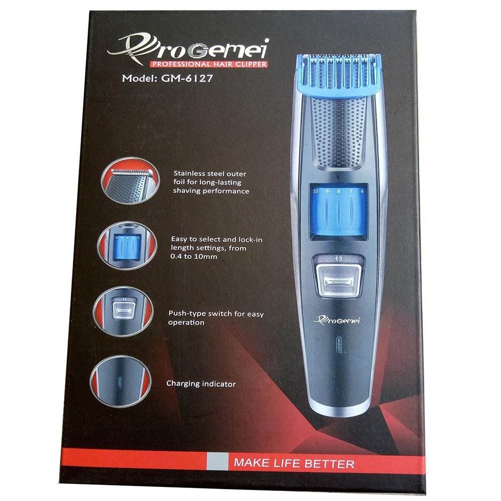 Mens Professional Hair Beard Electric Rechargeable Trimmer Adjustable USB - Al-Raheem Imports