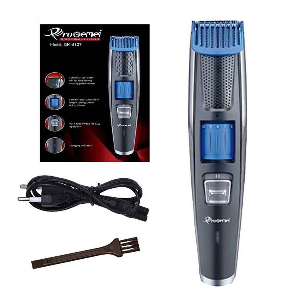 Mens Professional Hair Beard Electric Rechargeable Trimmer Adjustable USB - Al-Raheem Imports