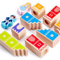 Wooden Building Blocks Toy Prince Save The Princess Interactive Game For Kids 3D Blocks - Al-Raheem Imports