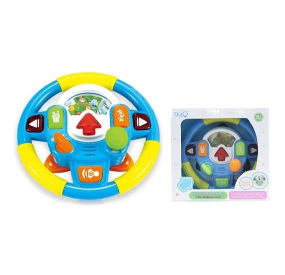 Multi-Functional Steer Toy For Kids With Music Lights - Al-Raheem Imports