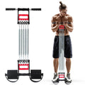 Multifunctional Chest Expander Tummy Trimmer Hand Gripper Full Body Strength Trainer - Al-Raheem Imports