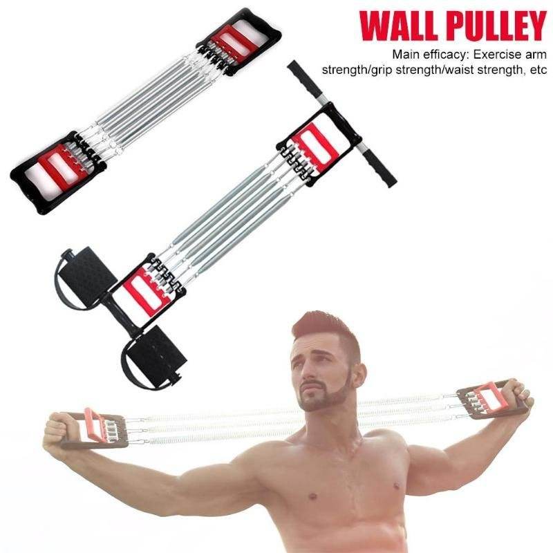 Multifunctional Chest Expander Tummy Trimmer Hand Gripper Full Body Strength Trainer - Al-Raheem Imports