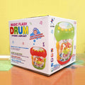 Musical Flash Drum Toy with Lights & Sounds for Kids 3+ Battery Operated - Al-Raheem Imports