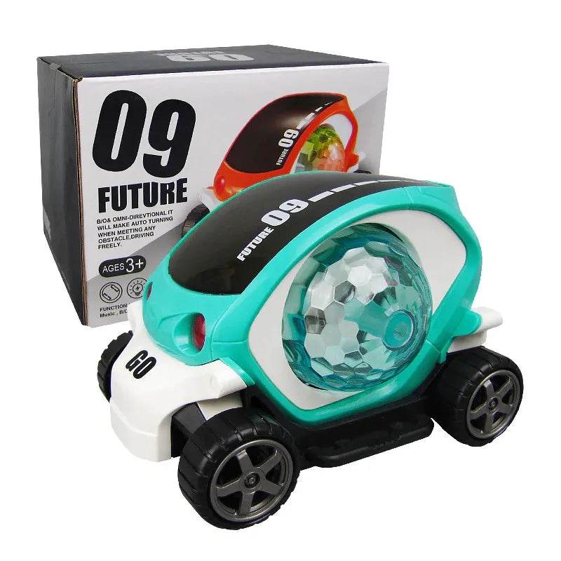 Electric Universal Car Model with Music and Colorful Light Educational Toy for Kids - Al-Raheem Imports