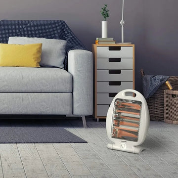 Electric Mini Heater Desktop Wall Plug 800W Portable Warmer