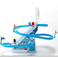 Penguin Sliding Track Race Train Toy with Music & Lights Educational Game 3+ - Al-Raheem Imports