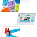Penguin Sliding Track Race Train Toy with Music & Lights Educational Game 3+ - Al-Raheem Imports