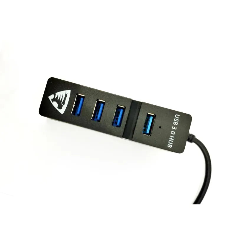 4 Port USB 3.0 High Speed Hub with 5Gbps Data Transfer and Smart Charging