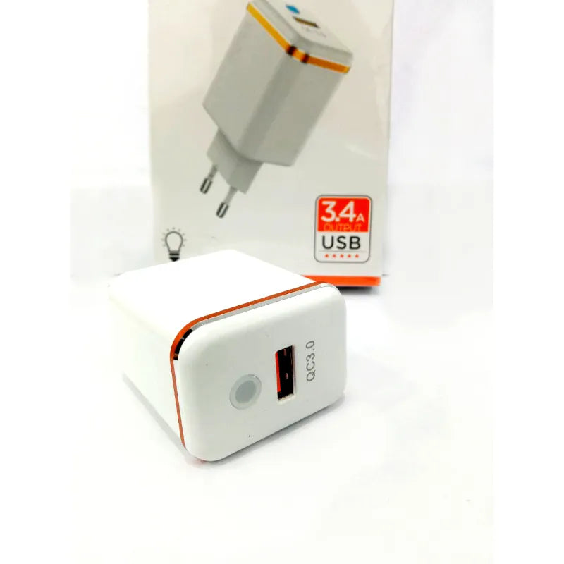 FAC-920QC 18W Fast Wall Charger with Quick Charge 3.0 Compatibility