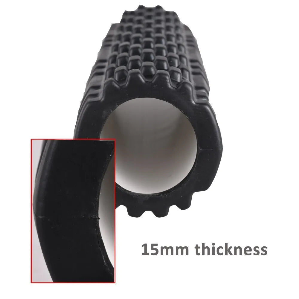9.5 x 43cm EVA Foam Roller Yoga Block Deep Massage Pilates Fitness Equipment