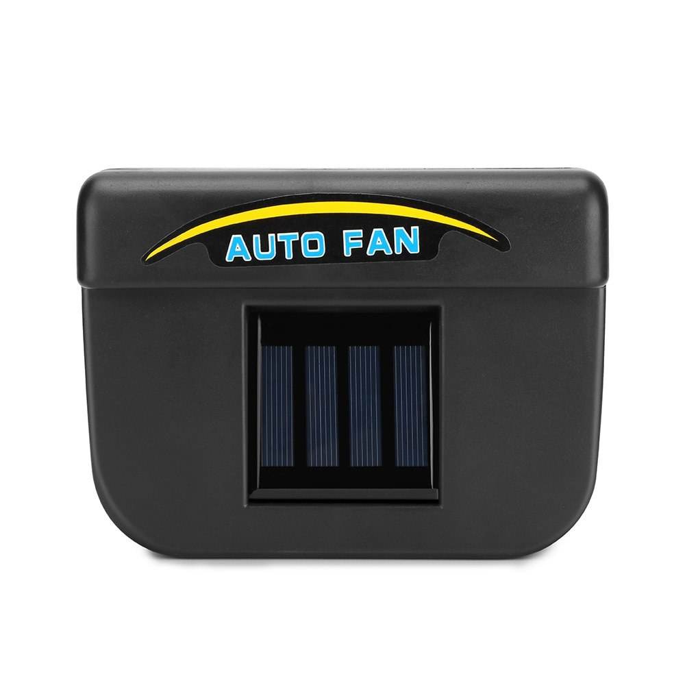 Solar Powered Car Window Cooling Fan Auto Air Ventilation Air Purifier System - Al-Raheem Imports