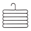Pack of 3 Multi Layer Pants Hanger Closet Organizer and Wardrobe Storage Rack - Al-Raheem Imports