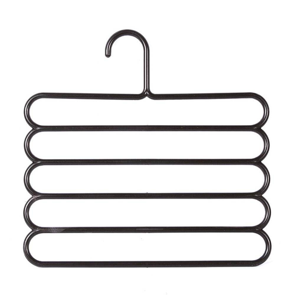 Pack of 3 Multi Layer Pants Hanger Closet Organizer and Wardrobe Storage Rack - Al-Raheem Imports