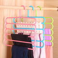 Pack of 3 Multi Layer Pants Hanger Closet Organizer and Wardrobe Storage Rack - Al-Raheem Imports