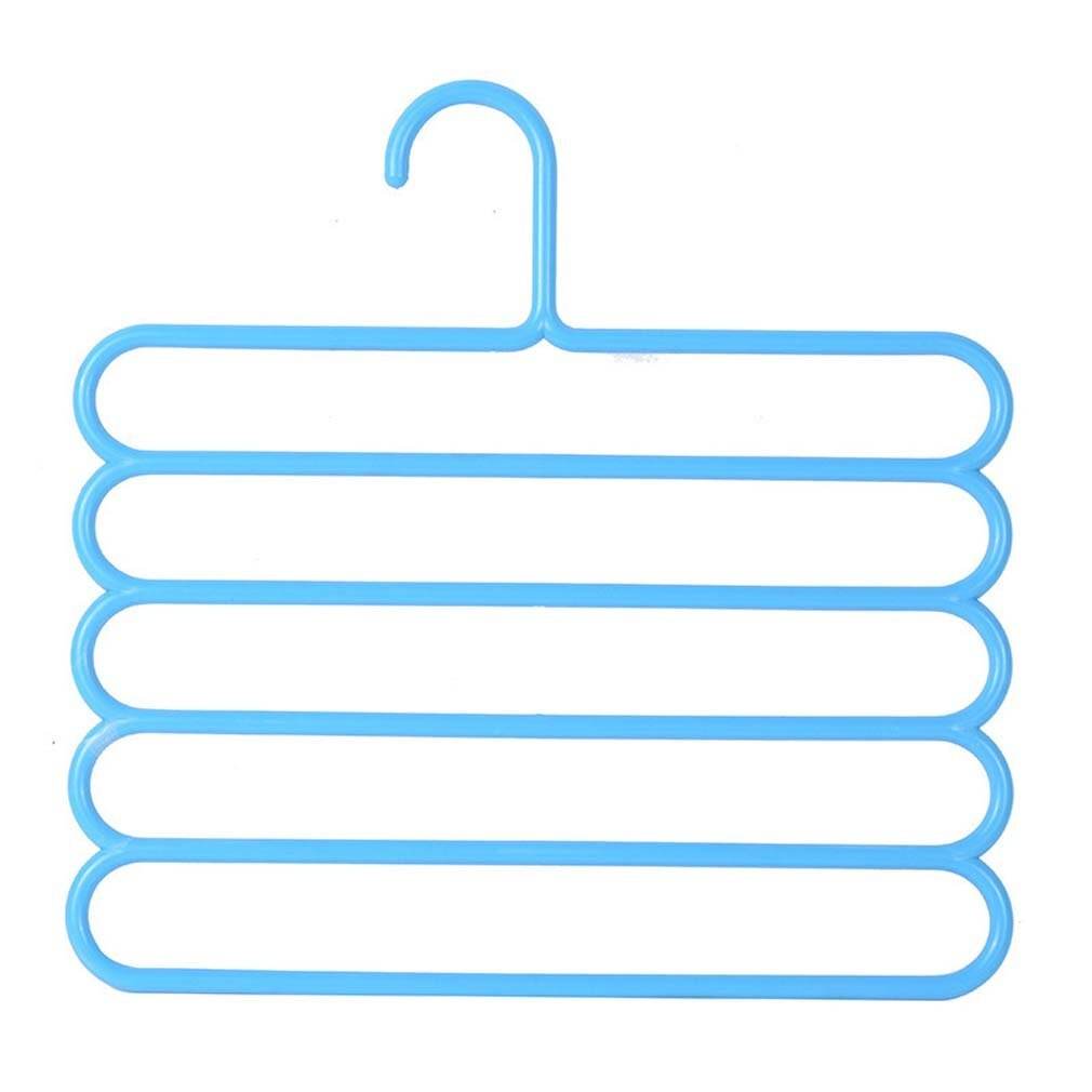 Pack of 3 Multi Layer Pants Hanger Closet Organizer and Wardrobe Storage Rack - Al-Raheem Imports