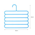 Pack of 3 Multi Layer Pants Hanger Closet Organizer and Wardrobe Storage Rack - Al-Raheem Imports
