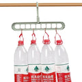 Pack Of 5 Rotating Anti-Skid Folding Hangers Space Saving Wet & Dry Clothes Organizer - Al-Raheem Imports