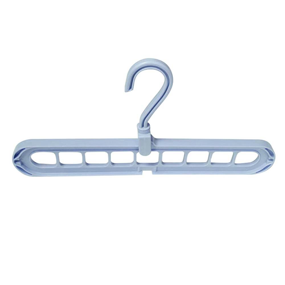 Pack Of 5 Rotating Anti-Skid Folding Hangers Space Saving Wet & Dry Clothes Organizer - Al-Raheem Imports
