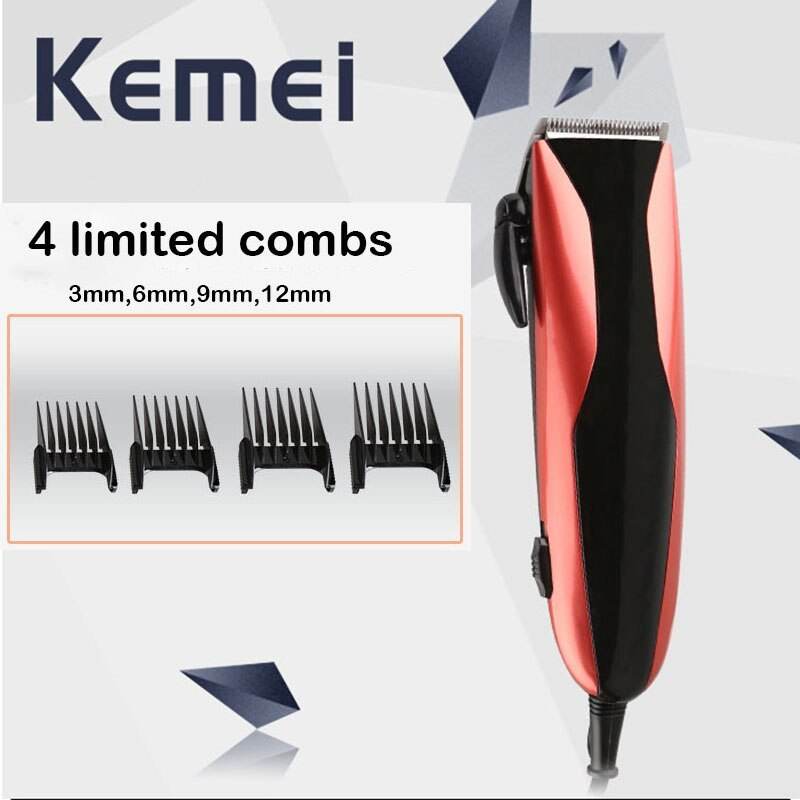 Kemei KM-6357 Professional Hair Clipper Trimmer Machine for Men - Al-Raheem Imports