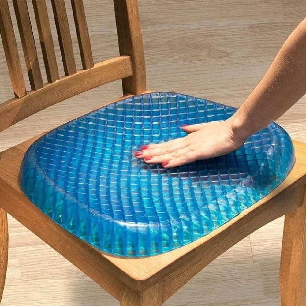 Breathable Silicone Gel Cushion Anti Decubitus Pain Relief Massage Seat Pad - Al-Raheem Imports