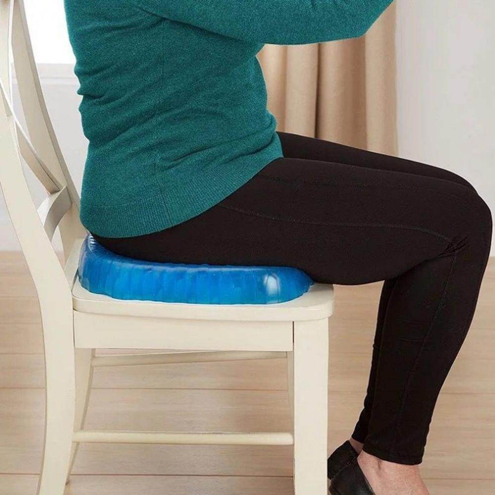 Breathable Silicone Gel Cushion Anti Decubitus Pain Relief Massage Seat Pad - Al-Raheem Imports