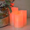 7.5cm/11.5cm/15cm Height Power Simulation Candle Night Light with Remote, 12 Color Changing LED Candles - Al-Raheem Imports