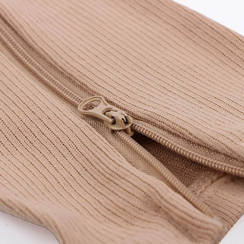 Fitness Zipper Compression Socks for Circulation and Leg Support | Reduce Pain, Swelling, and Fatigue - Al-Raheem Imports