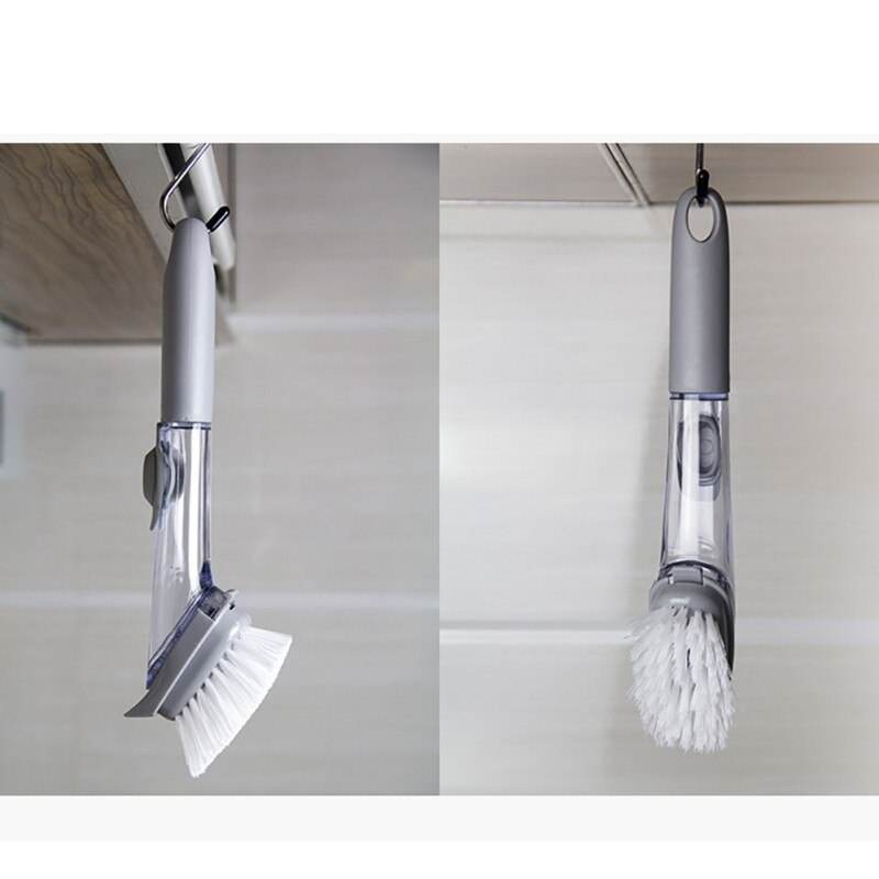 Handheld Cleaning Brush Kitchen Washing Tool with Sponge for Easy Dish Cleaning - Al-Raheem Imports
