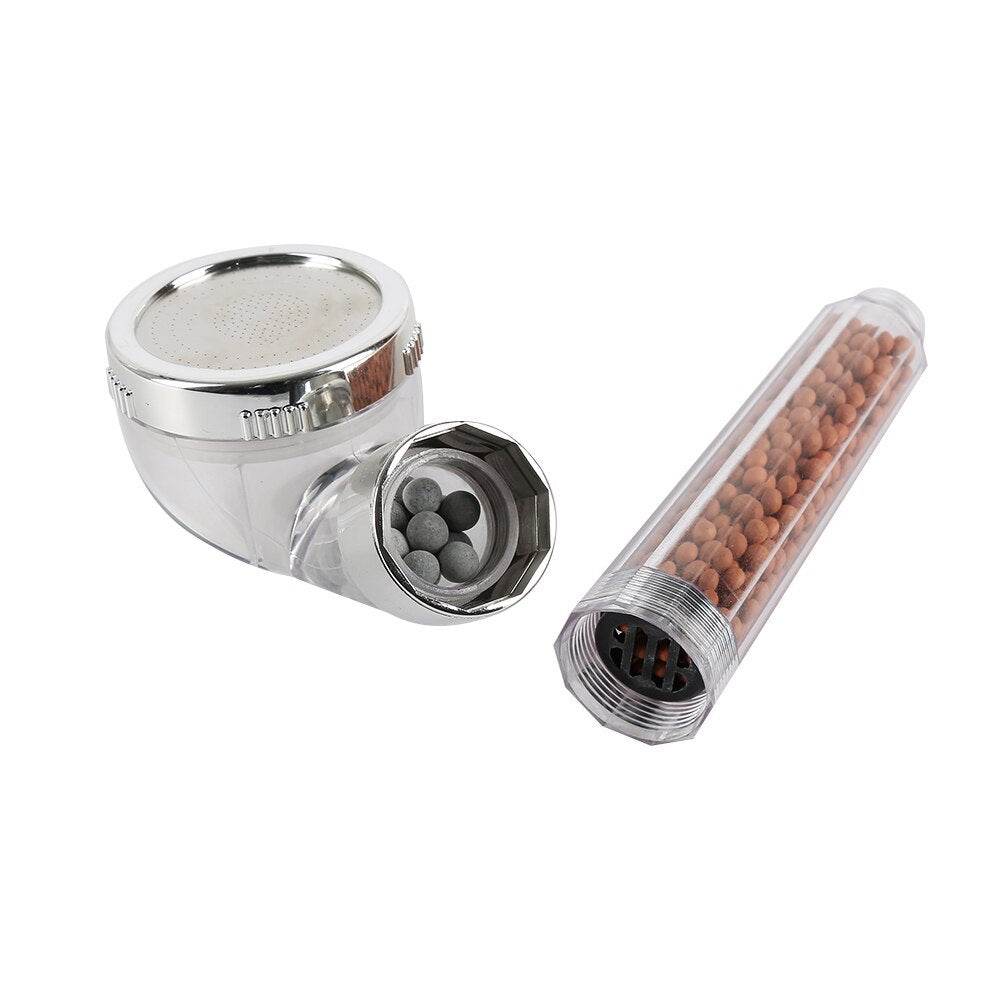 Bathroom Negative Ion SPA Shower Head with Health Automatic Filter Nozzle for Pressure Spray and Water Saving - Al-Raheem Imports