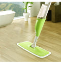 Household Microfiber Spray Mop Cleaner Water Spraying Flat Mop Head for Efficient Home Cleaning Eco-Friendly with Aluminum Handle & 360° Rotating Head - Al-Raheem Imports
