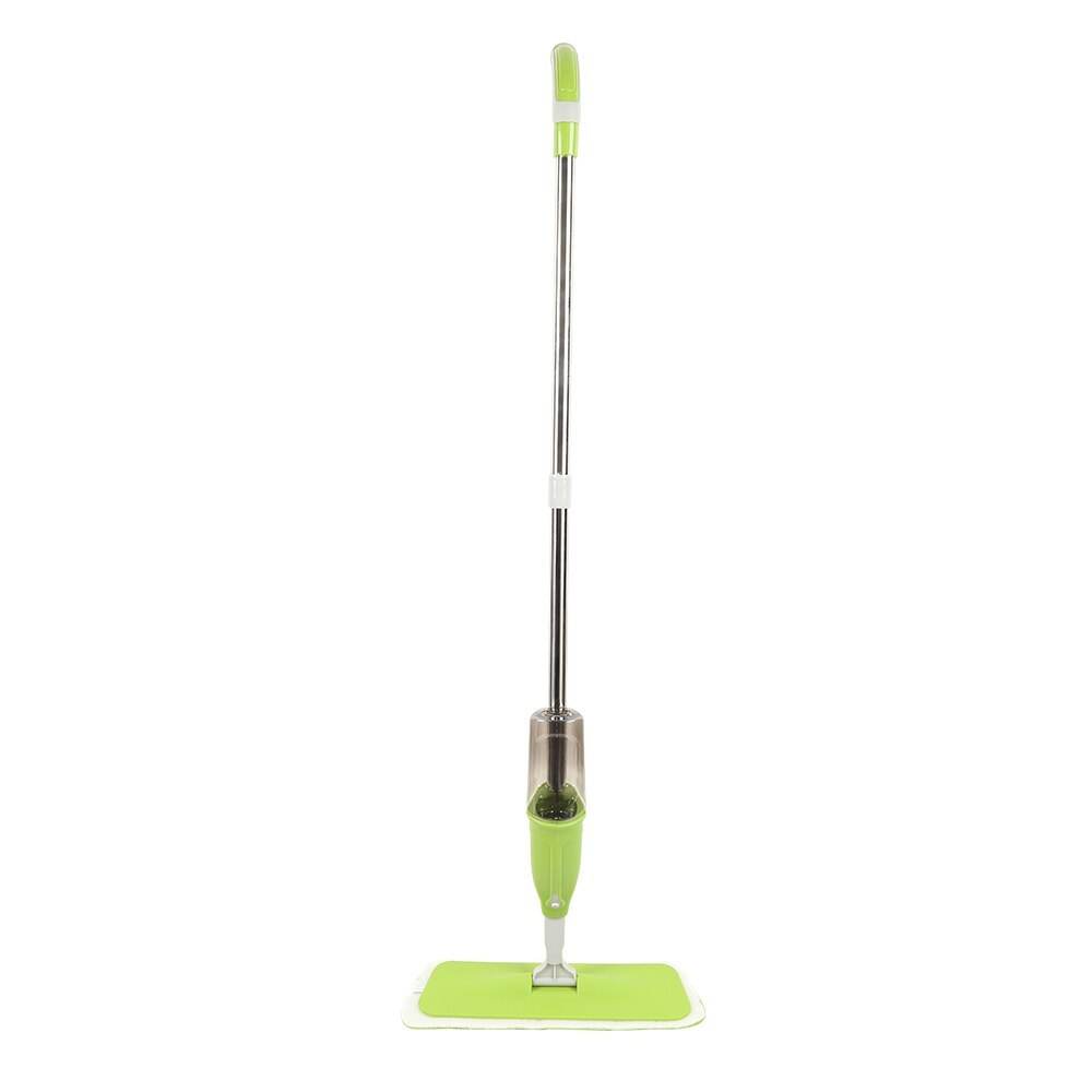 Household Microfiber Spray Mop Cleaner Water Spraying Flat Mop Head for Efficient Home Cleaning Eco-Friendly with Aluminum Handle & 360° Rotating Head - Al-Raheem Imports