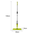 Household Microfiber Spray Mop Cleaner Water Spraying Flat Mop Head for Efficient Home Cleaning Eco-Friendly with Aluminum Handle & 360° Rotating Head - Al-Raheem Imports