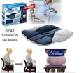 Pure Posture Memory Foam Seat Cushion for Sciatica Relief and Relaxation – Orthopedic Cushion for Comfortable Sitting, Back Pain Relief - Al-Raheem Imports