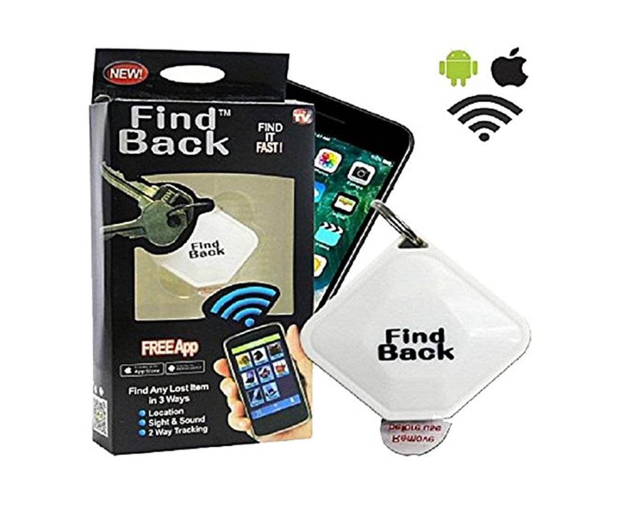 Find Back Mini Bluetooth Anti-Lost Location Key Finder for Smartphones, Sound & Light Tracker, Bluetooth 4.0 Compatible with iOS/Android Devices - Al-Raheem Imports