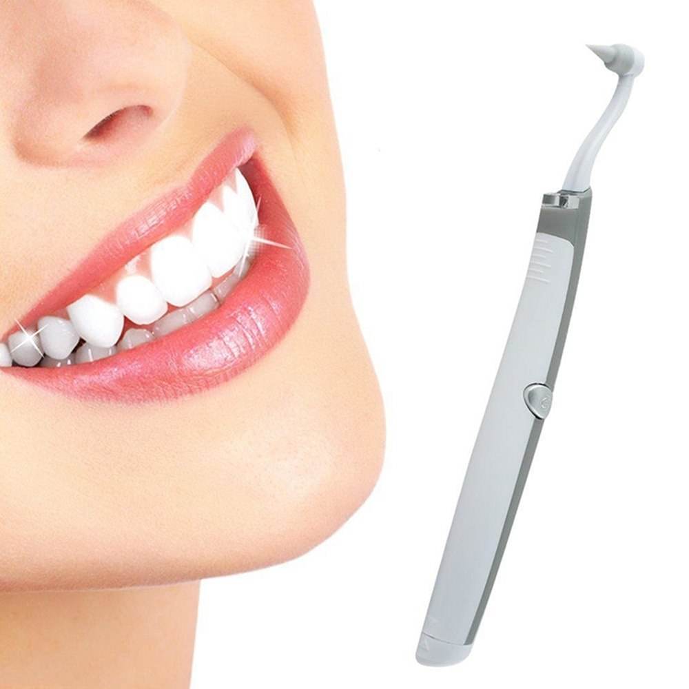 Sonic Dental Scaler Electric Polishing Teeth Whitening Tool with LED Light, Ultrasonic Plaque & Tartar Removal, Safe for Crowns and Implants - Al-Raheem Imports