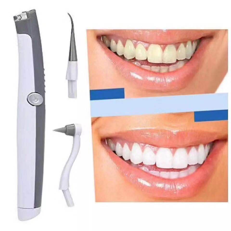 Sonic Dental Scaler Electric Polishing Teeth Whitening Tool with LED Light, Ultrasonic Plaque & Tartar Removal, Safe for Crowns and Implants - Al-Raheem Imports