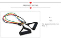 Pack of 5 Elastic Resistance Bands for Fitness, Gym, Yoga, and Strength Training - Al-Raheem Imports