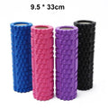 Yoga Foam Roller 9.5x33cm for Fitness, Pilates, and Muscle Recovery, High-Density EVA for Stretching and Massage - Al-Raheem Imports