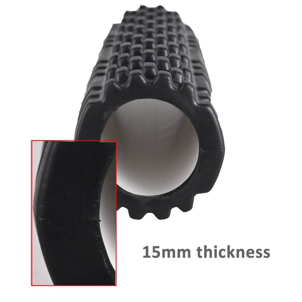 Yoga Foam Roller 9.5x33cm for Fitness, Pilates, and Muscle Recovery, High-Density EVA for Stretching and Massage - Al-Raheem Imports