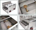 12 Liter Double Tank Gas Deep Fryer Perfect for Commercial Use Heavy Duty Quality - Al-Raheem Imports